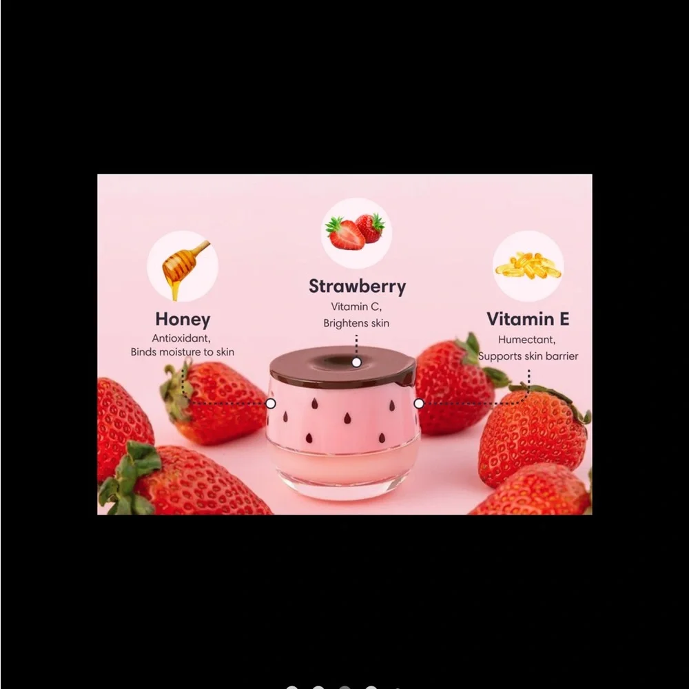 🆕 Bee Balm Strawberry Lip Balm